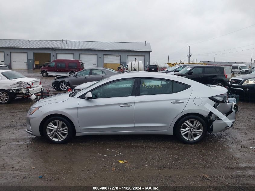 2019 Hyundai Elantra Sel VIN: KMHD84LF4KU743091 Lot: 40877278