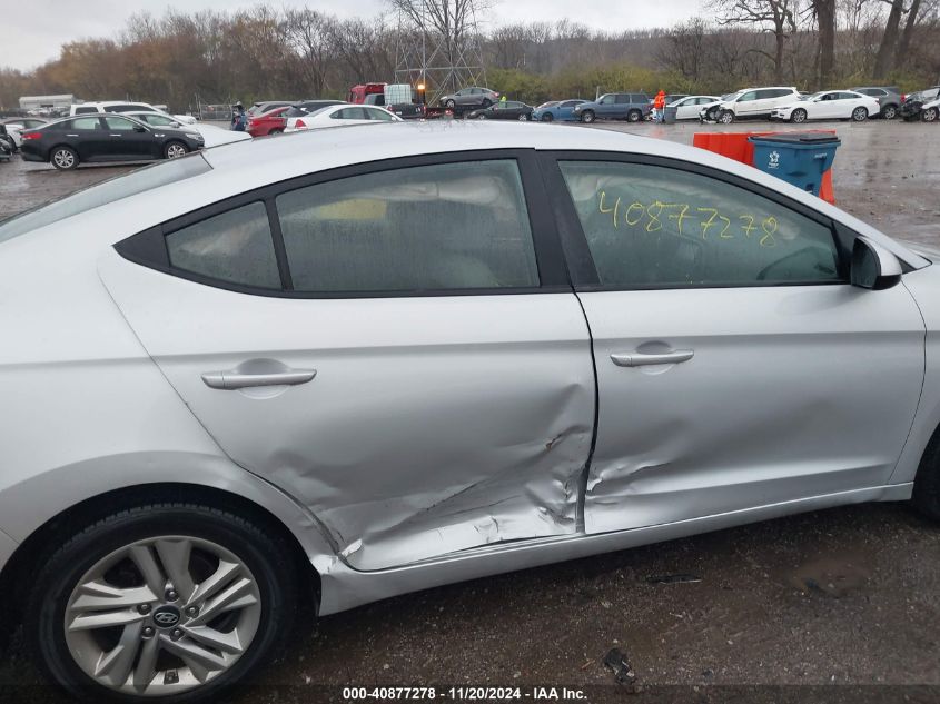 2019 Hyundai Elantra Sel VIN: KMHD84LF4KU743091 Lot: 40877278