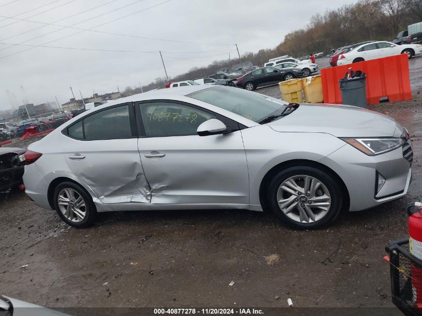 2019 Hyundai Elantra Sel VIN: KMHD84LF4KU743091 Lot: 40877278