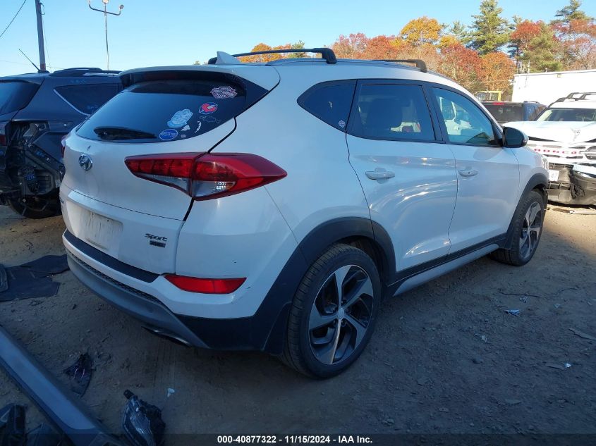 VIN KM8J3CALXJU757838 2018 Hyundai Tucson, Sport no.4