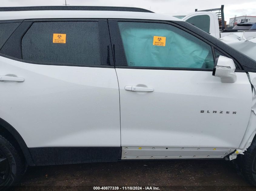 2021 CHEVROLET BLAZER VIN: 3GNKBCRS5MS524873
