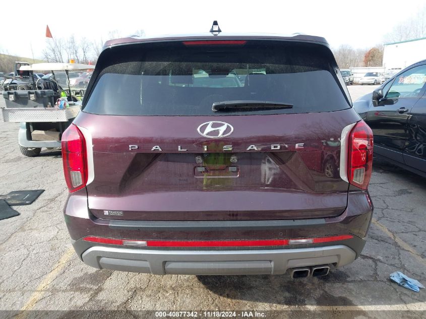 2024 Hyundai Palisade Sel VIN: KM8R44GE1RU724477 Lot: 40877342