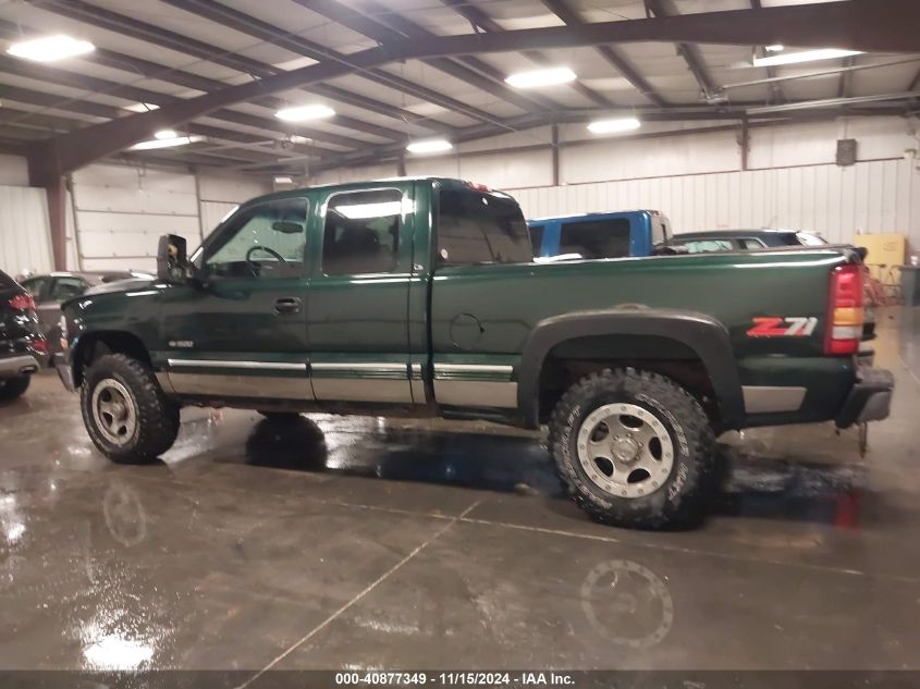 2001 Chevrolet Silverado 1500 Ls VIN: 1GCEK19T01E253729 Lot: 40877349