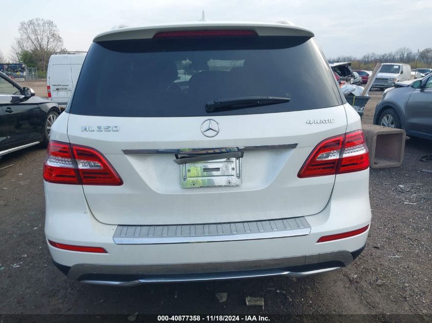 2015 Mercedes-Benz Ml 350 4Matic VIN: 4JGDA5HB1FA470621 Lot: 40877358