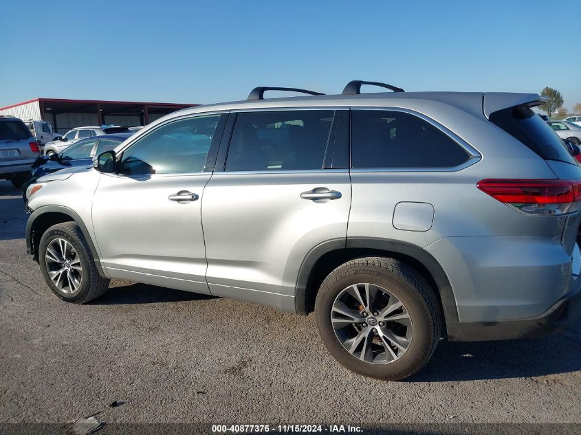 2017 Toyota Highlander Le VIN: 5TDZZRFH7HS200526 Lot: 40877375