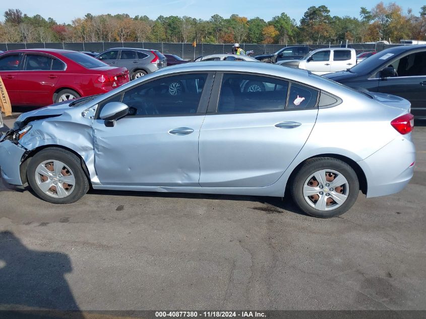 2018 Chevrolet Cruze Ls Auto VIN: 1G1BC5SMXJ7117289 Lot: 40877380