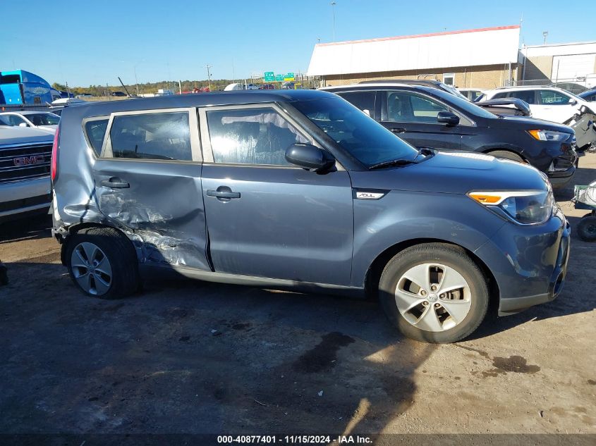 2016 Kia Soul + VIN: KNDJP3A57G7277144 Lot: 40877401