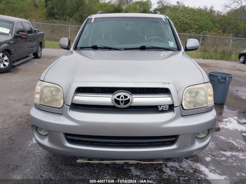 2005 Toyota Sequoia Sr5 V8 VIN: 5TDZT34A45S249893 Lot: 40877430