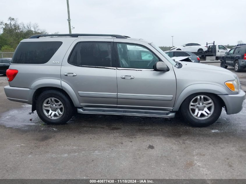 2005 Toyota Sequoia Sr5 V8 VIN: 5TDZT34A45S249893 Lot: 40877430