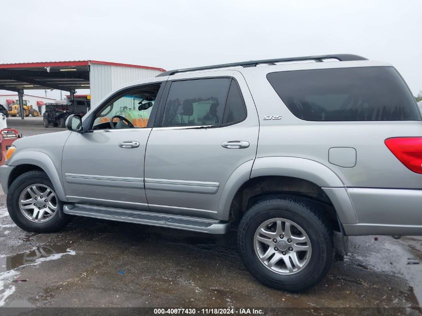 2005 Toyota Sequoia Sr5 V8 VIN: 5TDZT34A45S249893 Lot: 40877430