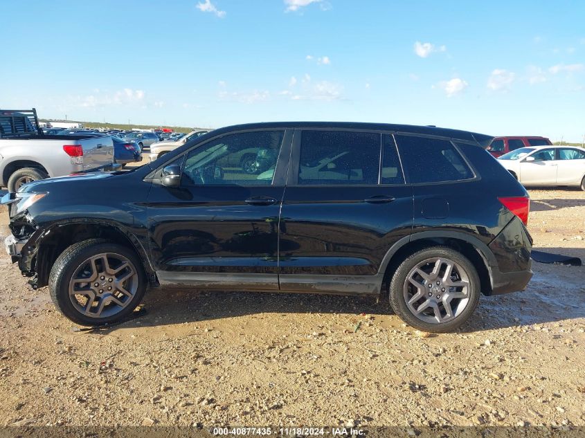 2023 Honda Passport Awd Ex-L VIN: 5FNYF8H51PB011858 Lot: 40877435