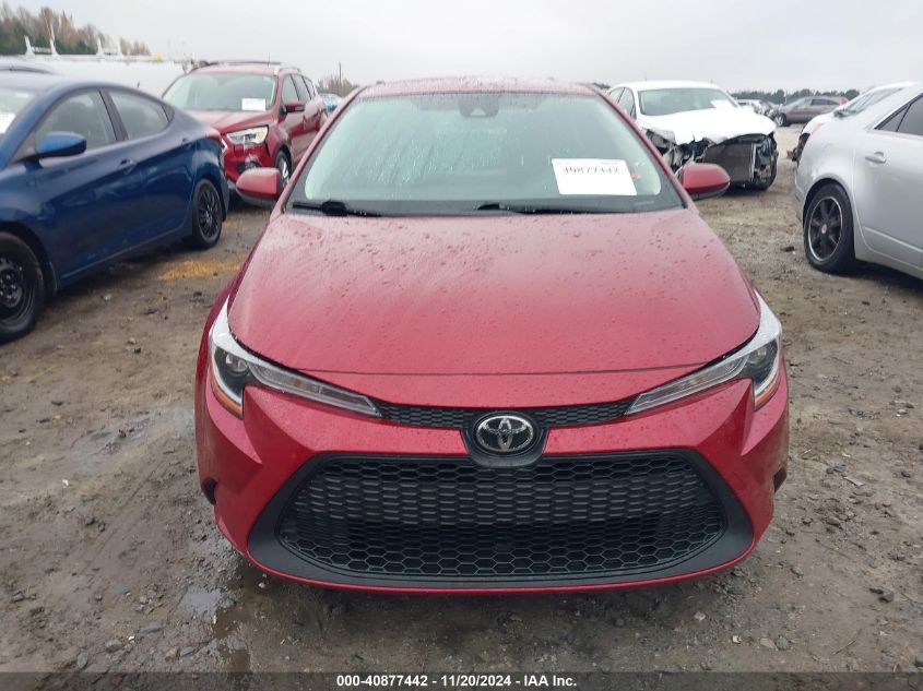 2022 Toyota Corolla Le VIN: JTDEPMAEXNJ219181 Lot: 40877442