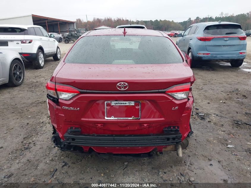 2022 Toyota Corolla Le VIN: JTDEPMAEXNJ219181 Lot: 40877442