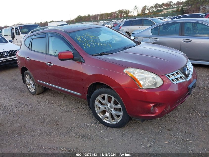 VIN JN8AS5MV8DW635394 2013 Nissan Rogue, Sv W/Sl Pkg no.1