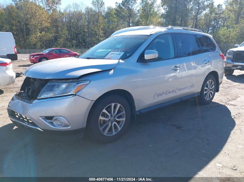 2016 Nissan Pathfinder S VIN: 5N1AR2MN7GC644109 Lot: 40877456