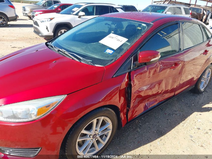 2015 Ford Focus Se VIN: 1FADP3F26FL356666 Lot: 40877464