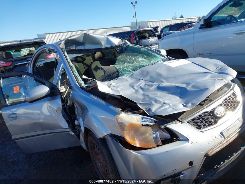 2011 KIA RIO VIN: KNADH4A37B6954655