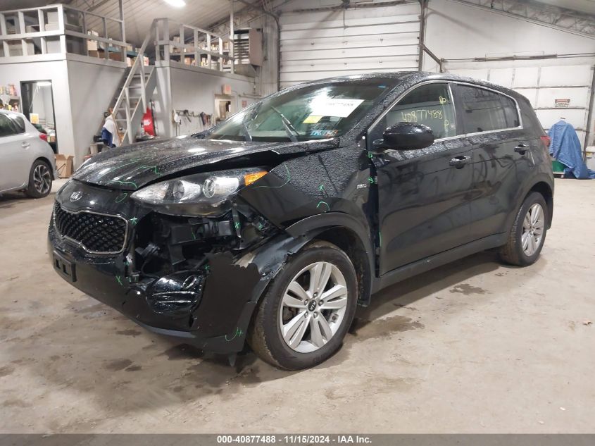 VIN KNDPMCAC8H7295297 2017 KIA Sportage, LX no.2