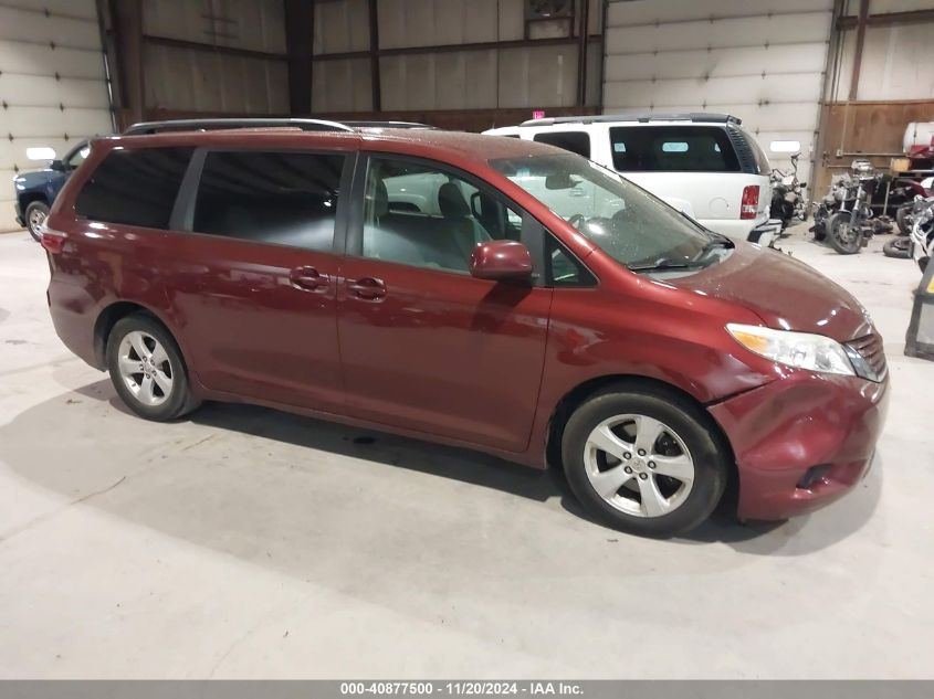 2015 Toyota Sienna Le 8 Passenger VIN: 5TDKK3DC4FS663683 Lot: 40877500