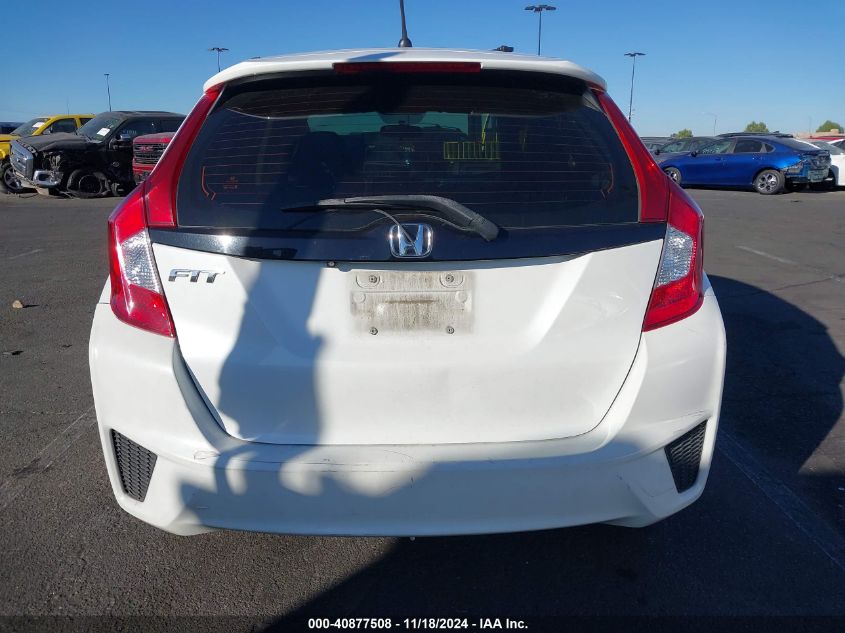 2017 Honda Fit Lx VIN: JHMGK5H55HS018496 Lot: 40877508