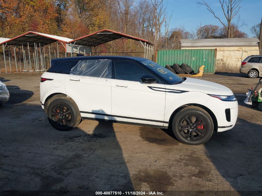 2020 Land Rover Range Rover Evoque S VIN: SALZJ2FX6LH058858 Lot: 40877510