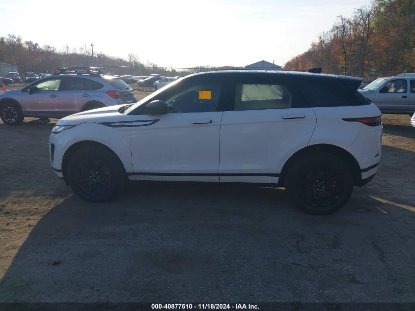 2020 Land Rover Range Rover Evoque S VIN: SALZJ2FX6LH058858 Lot: 40877510