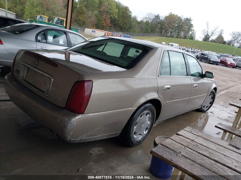 2000 Cadillac Deville Dhs VIN: 1G6KE57Y0YU285602 Lot: 40877515