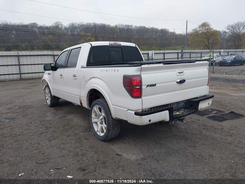 2011 FORD F-150 VIN: 1FTFW1E67BFA13047