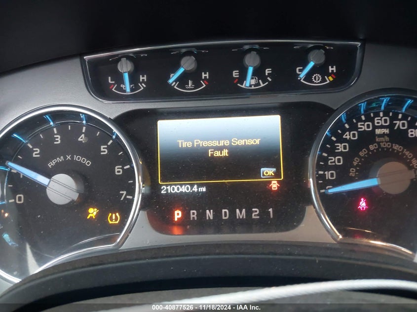 2011 FORD F-150 VIN: 1FTFW1E67BFA13047