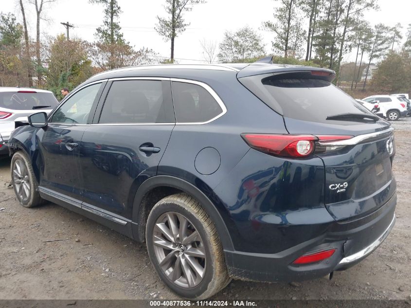 2021 Mazda Cx-9 Grand Touring VIN: JM3TCBDY5M0537864 Lot: 40877536