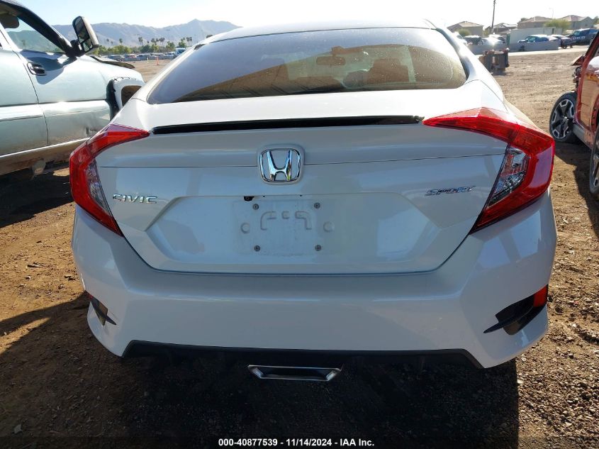 2020 Honda Civic Sport VIN: 19XFC2F82LE206569 Lot: 40877539