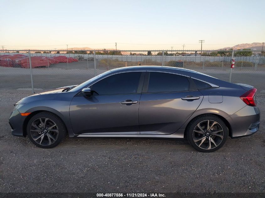 2019 Honda Civic Sport VIN: 2HGFC2F83KH570844 Lot: 40877556