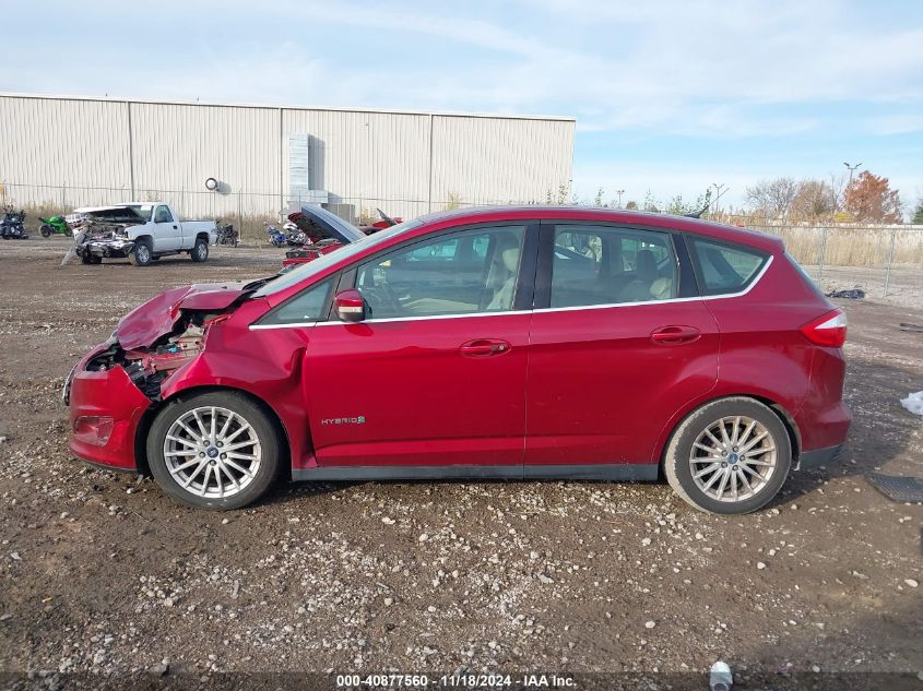 2013 Ford C-Max Hybrid Sel VIN: 1FADP5BU7DL514609 Lot: 40877560