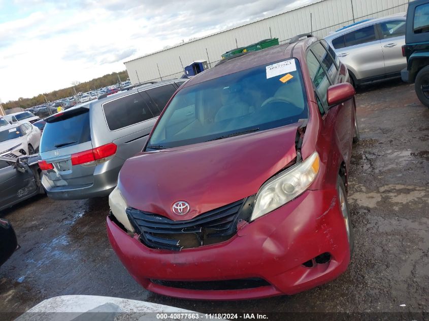 2012 Toyota Sienna Le V6 8 Passenger VIN: 5TDKK3DC1CS258473 Lot: 40877563