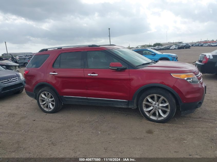 2013 Ford Explorer Limited VIN: 1FM5K7F8XDGA87954 Lot: 40877580