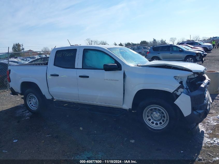 2023 Chevrolet Colorado 2Wd Short Box Wt VIN: 1GCPSBEK8P1201275 Lot: 40877600