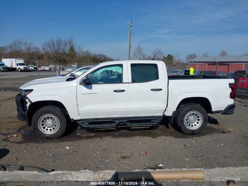 2023 Chevrolet Colorado 2Wd Short Box Wt VIN: 1GCPSBEK8P1201275 Lot: 40877600