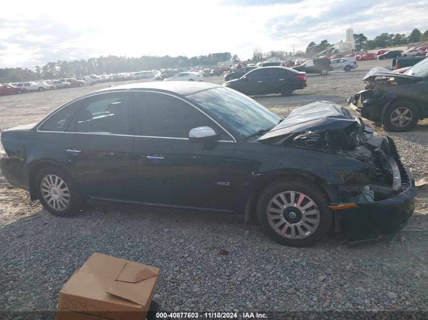 2008 Mercury Sable VIN: 1MEHM40W88G601757 Lot: 40877603