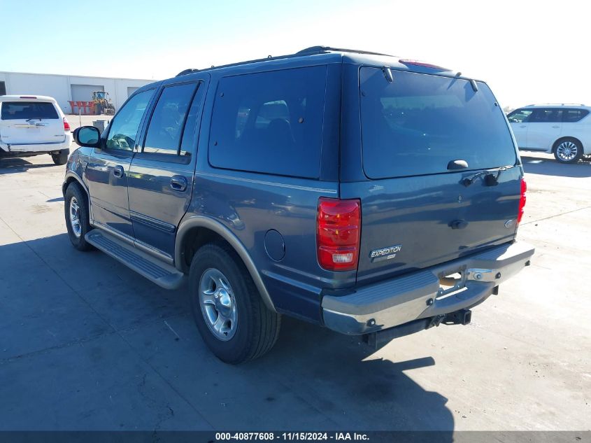 2001 Ford Expedition Eddie Bauer VIN: 1FMEU17L61LB73629 Lot: 40877608