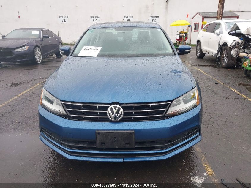 2018 Volkswagen Jetta 1.4T Se/1.4T Wolfsburg Edition VIN: 3VWDB7AJ2JM262836 Lot: 40877609