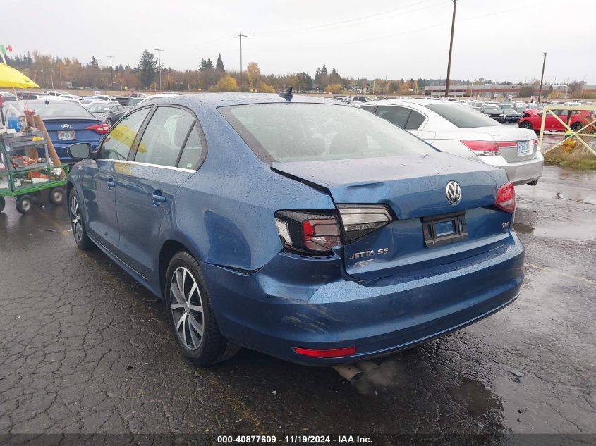 2018 Volkswagen Jetta 1.4T Se/1.4T Wolfsburg Edition VIN: 3VWDB7AJ2JM262836 Lot: 40877609