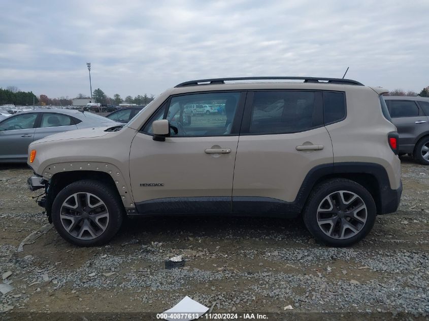 2015 Jeep Renegade Latitude VIN: ZACCJBBT4FPC05157 Lot: 40877613