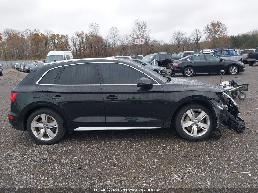 2018 Audi Q5 2.0T Premium/2.0T Tech Premium VIN: WA1BNAFY9J2138861 Lot: 40877624