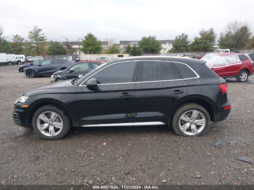 2018 Audi Q5 2.0T Premium/2.0T Tech Premium VIN: WA1BNAFY9J2138861 Lot: 40877624