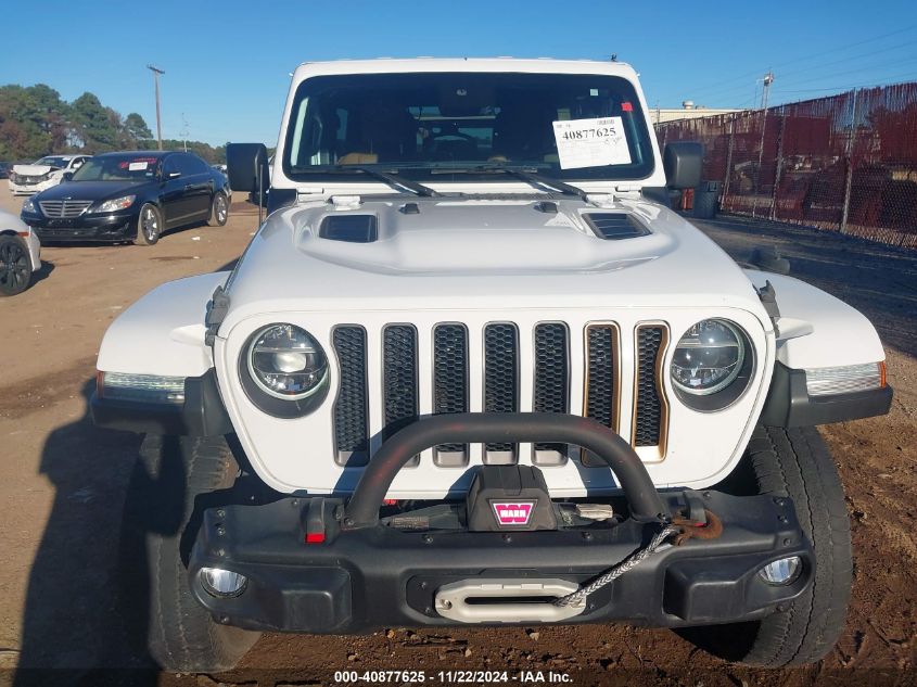 2021 Jeep Wrangler Unlimited Rubicon 4X4 VIN: 1C4JJXFM6MW573458 Lot: 40877625