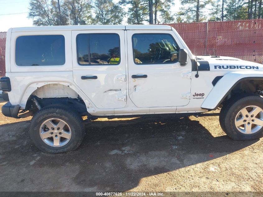 2021 Jeep Wrangler Unlimited Rubicon 4X4 VIN: 1C4JJXFM6MW573458 Lot: 40877625