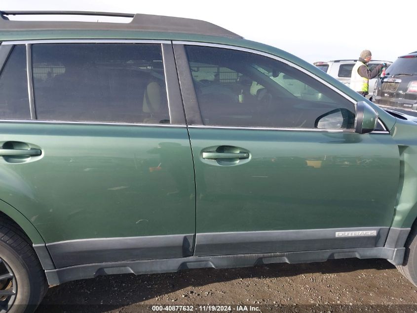 2012 Subaru Outback 2.5I Premium VIN: 4S4BRBCC0C3291002 Lot: 40877632