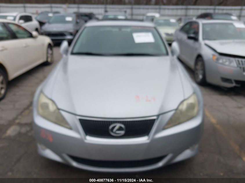 2008 Lexus Is 250 VIN: JTHCK262X85024525 Lot: 40877636