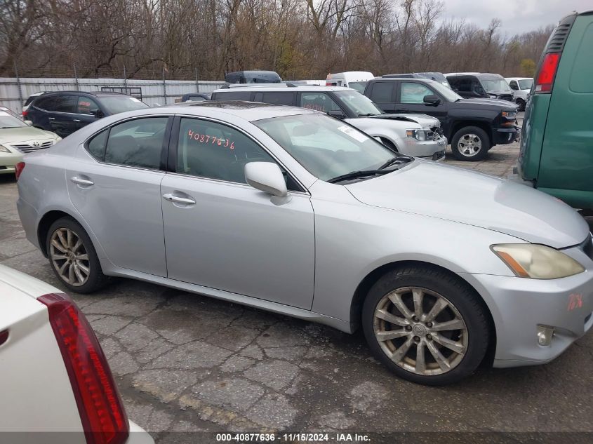 2008 Lexus Is 250 VIN: JTHCK262X85024525 Lot: 40877636