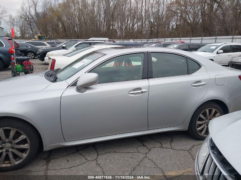 2008 Lexus Is 250 VIN: JTHCK262X85024525 Lot: 40877636